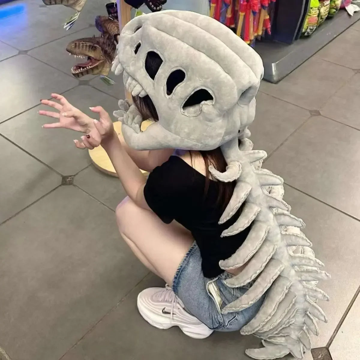 Tiny Boo Dinosaur Plush